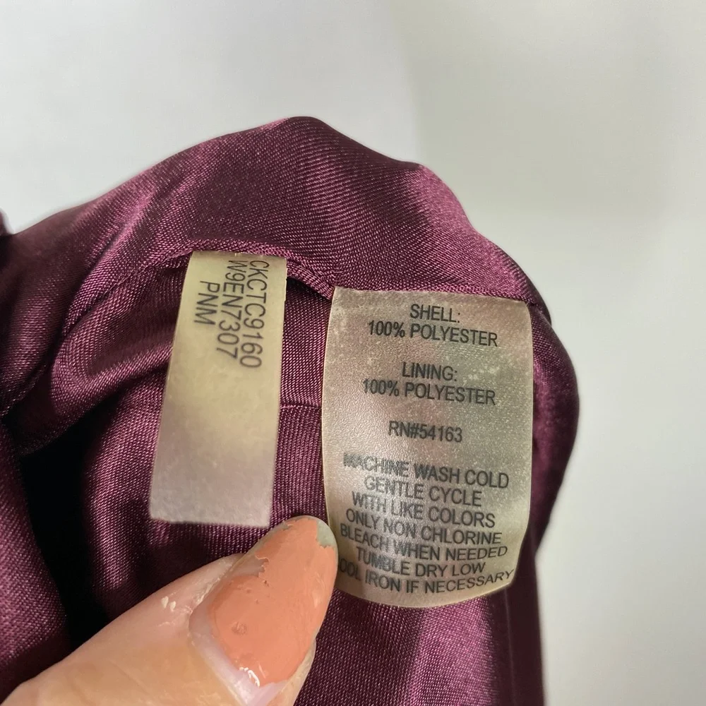 NWT Calvin Klein Pomegranate Multi-Color Skirt Plus Size 0X - Picture 13 of 13